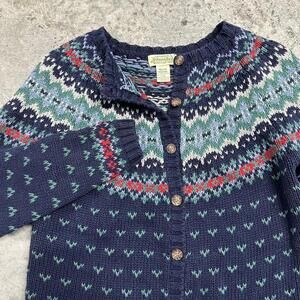 Vintage 80s St. John’s Bay Knit Cardigan Sweater